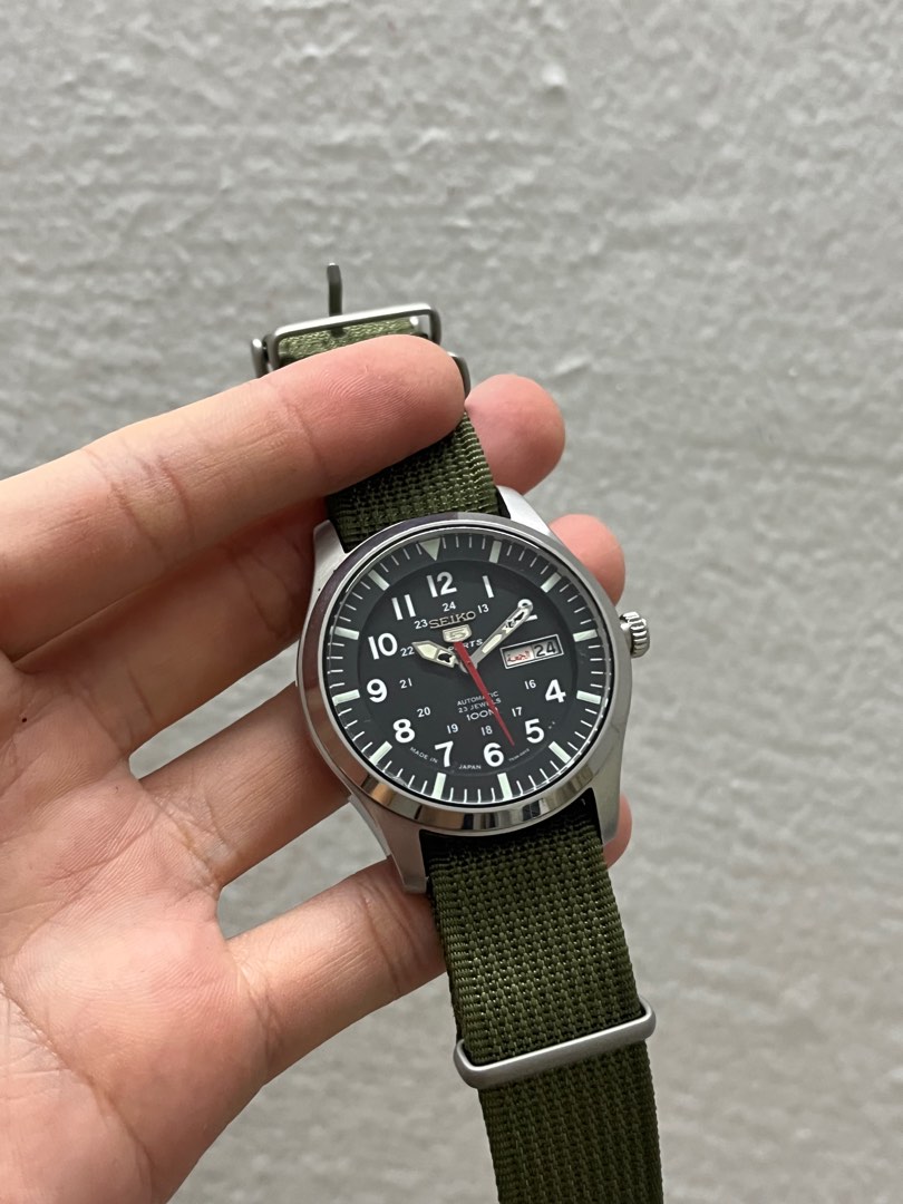 Seiko best sale military automatic