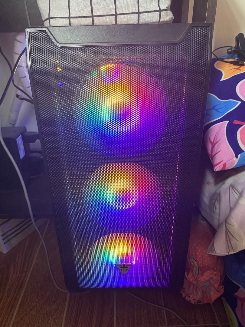SELLING MY PERSONAL GAMING COMPUTER!! (Category: Desktops) located in Caloocan City. Submitted by anthonykun21 (Listing ID 1241241179, Image 2). Description: Selling my GAMING PC Set!! RUSH!! FOR Pickup!! Almost New 1 month old! Specifications: CPU: AMD Ryzen 5 5600G with Radeon Graphics 6 cores 12 threads Mainboard: MSI PRO B550M-P Gen 3 Memory: 2x8 DDR4 Kingston Fury (16 GB) HDD: Seagate ST1000M010 Internal HDD (1 TB) SDD: Kingston SKC600 (256 