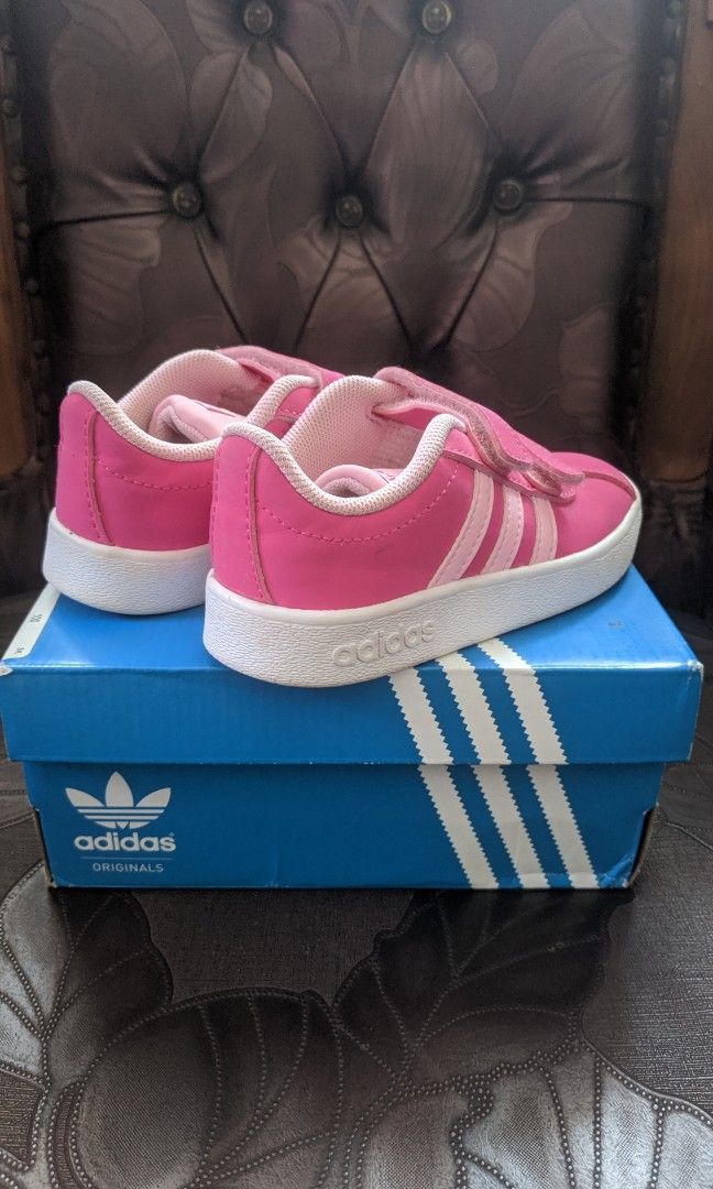 Sepatu Anak - Adidas VL Court 2.0 Shoes Kids (not nike, puma , clarks),  Bayi u0026 Anak, Lainnya di Carousell