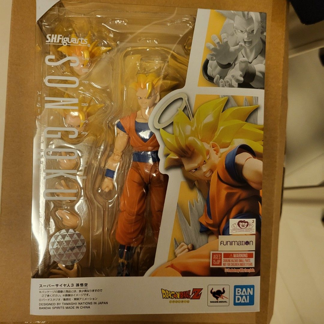 Quick Delivery Original Bandai Dragon Ball Z Shf Super Saiyan Goku