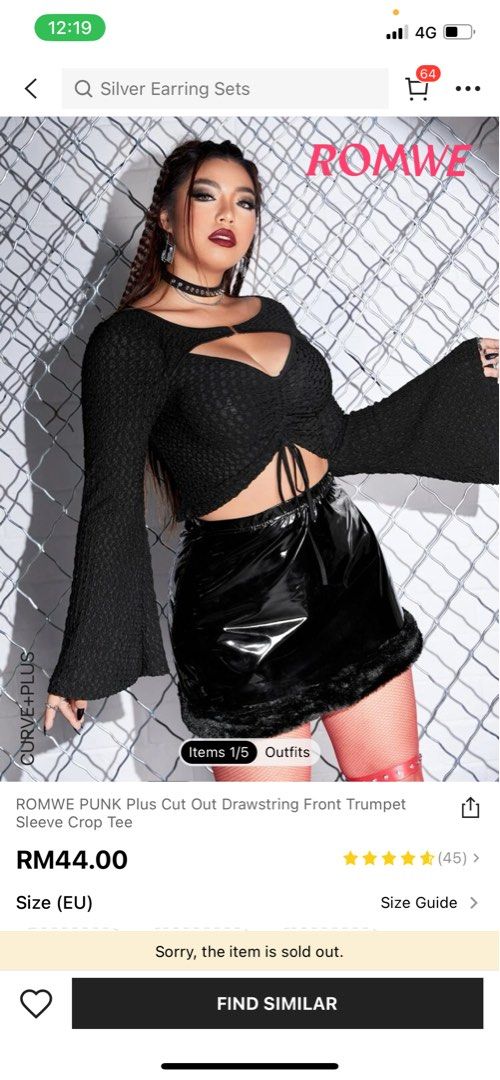 Plus on sale size romwe