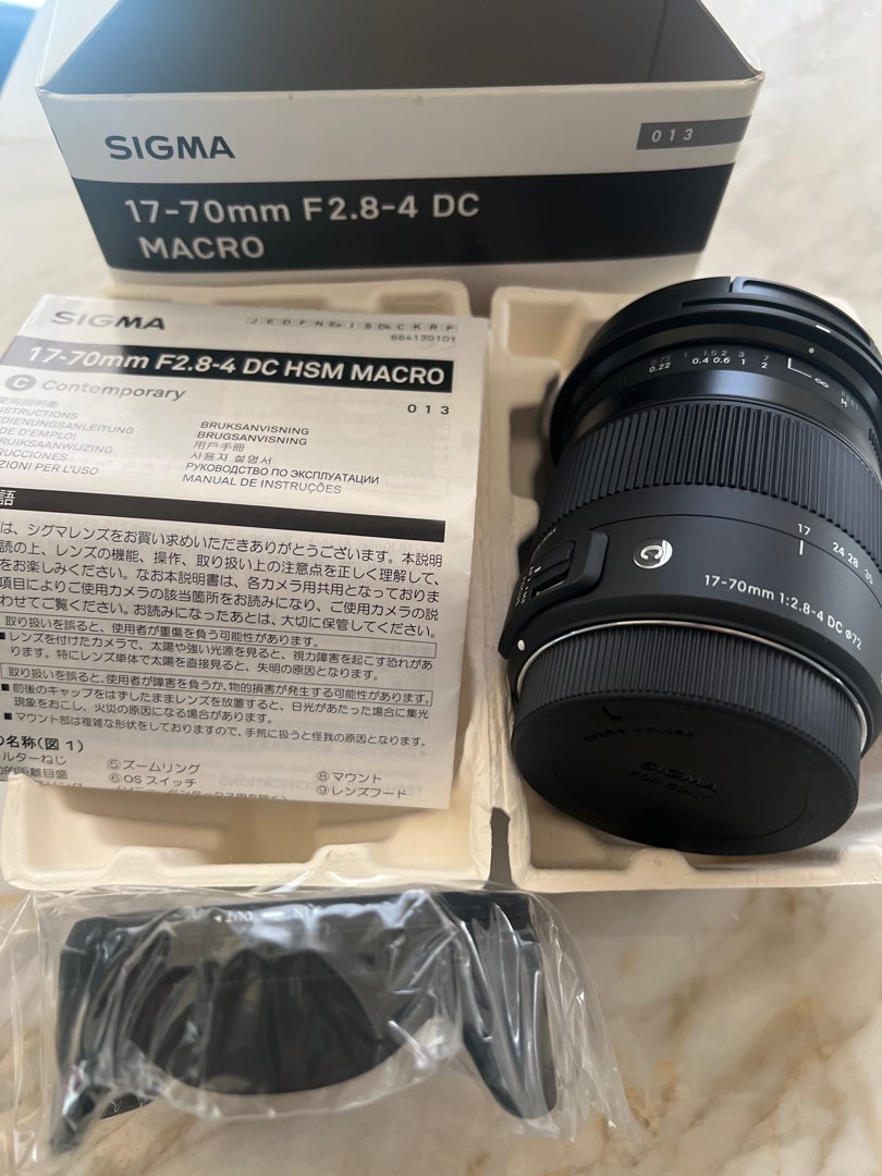 Sigma 17-70mm 2.8-4 DC72 Canon 売上実績NO.1 - レンズ(ズーム)