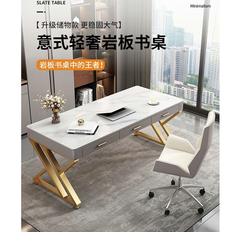 Sintered stone Computer Table Office Desk, Furniture & Home Living ...