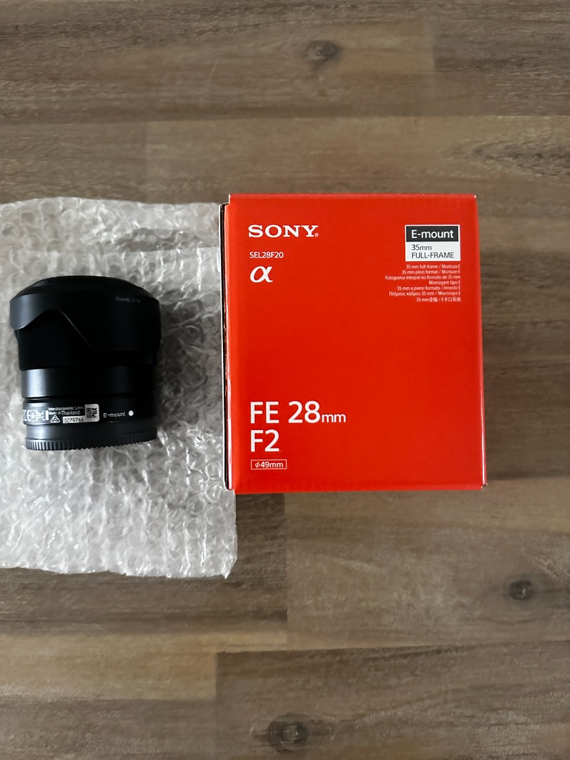 売りオーダー SONY Eマウント 単焦点レンズ FE 28mm F2 SEL28F20