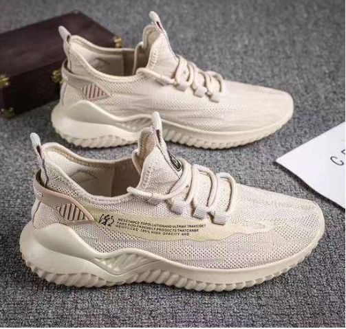 Sports Shoes Men Breathable Mesh Lightweight Running Shoes Sneakers Casual Woven Baseball Shoe