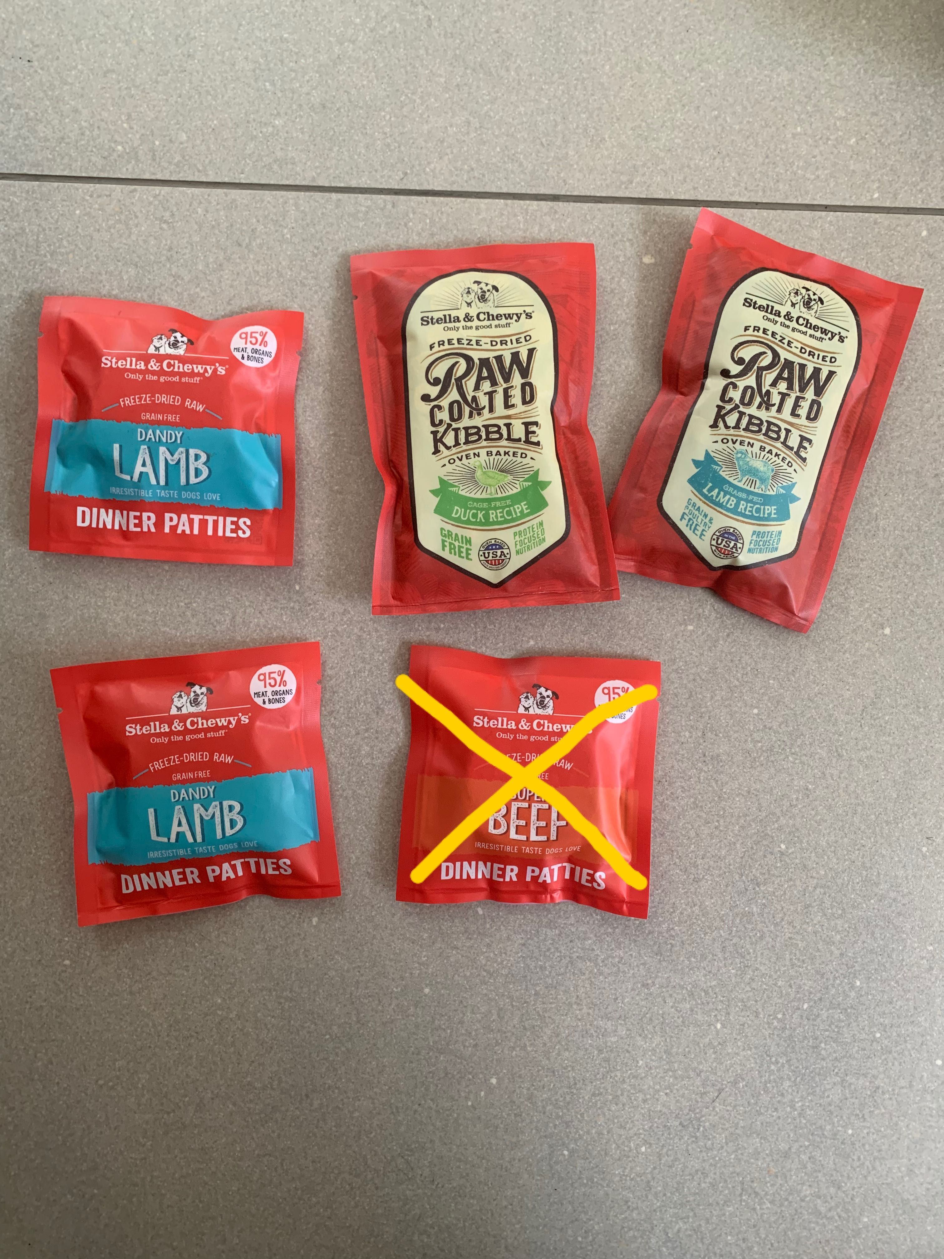 Stella and chewy best sale samples