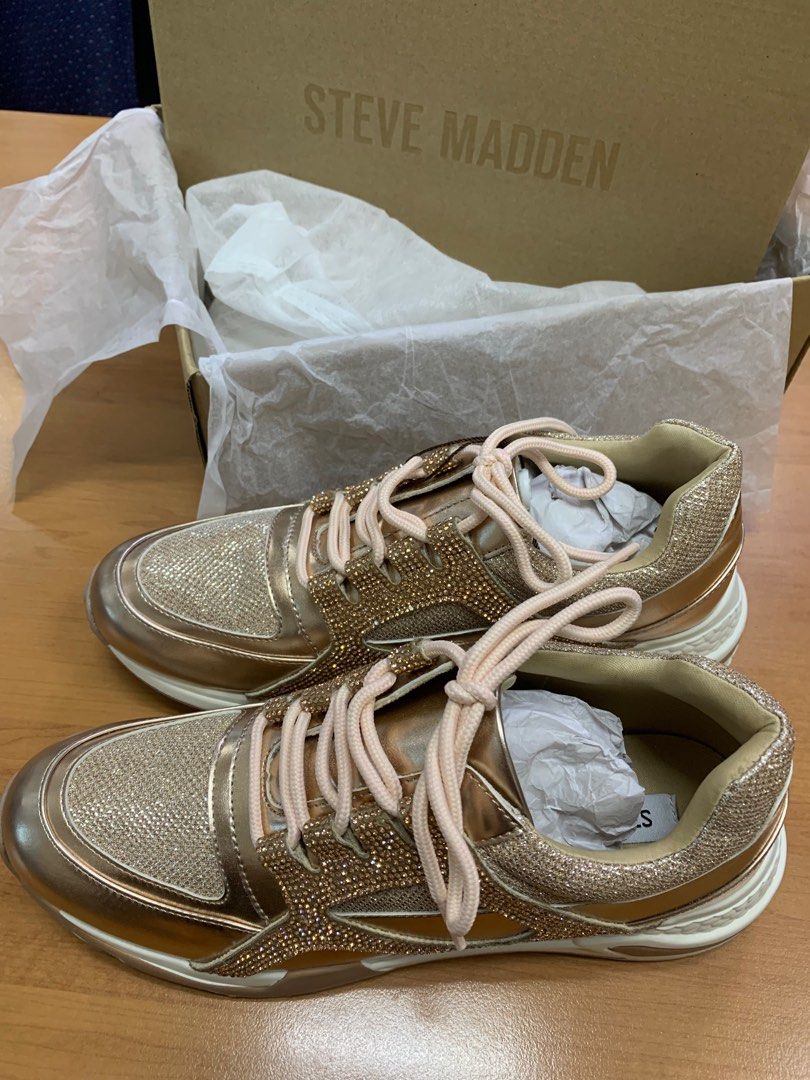 Steve Madden Authentic Women s Fashion Footwear Sneakers on