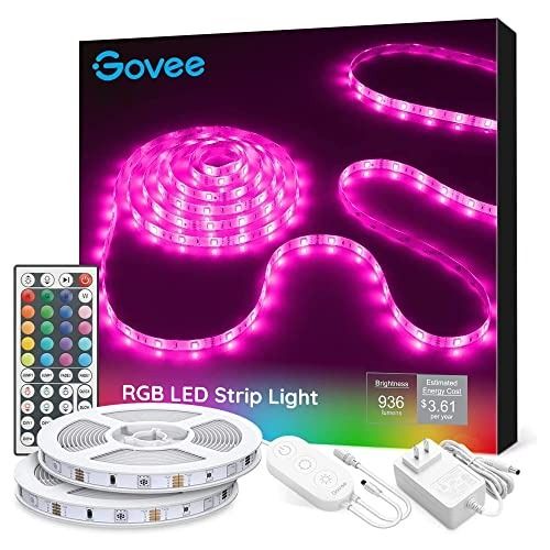 Govee LED Strip Lights 10m RGB Colour Changing LED Lights for