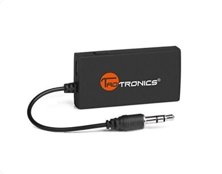 Upgraded version taotronics portable bluetooth transmitter for tv low latency wireless audio adapter for 3.5 mm stereo best sale