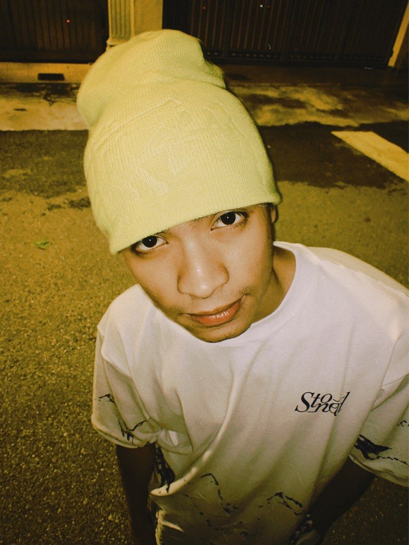 Yellow stussy 2025 beanie