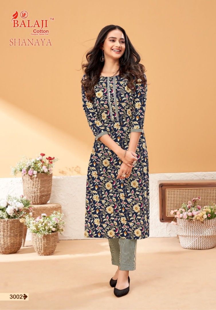 Summerwear Dress Collections Cotton Kurti Pant Set Women s