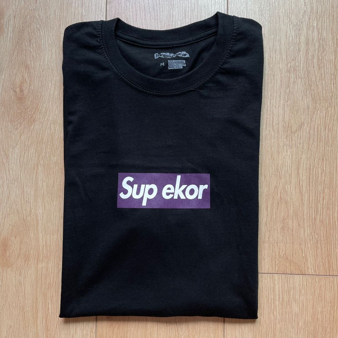 sup ekor purple bogo tshirt janggutbear
