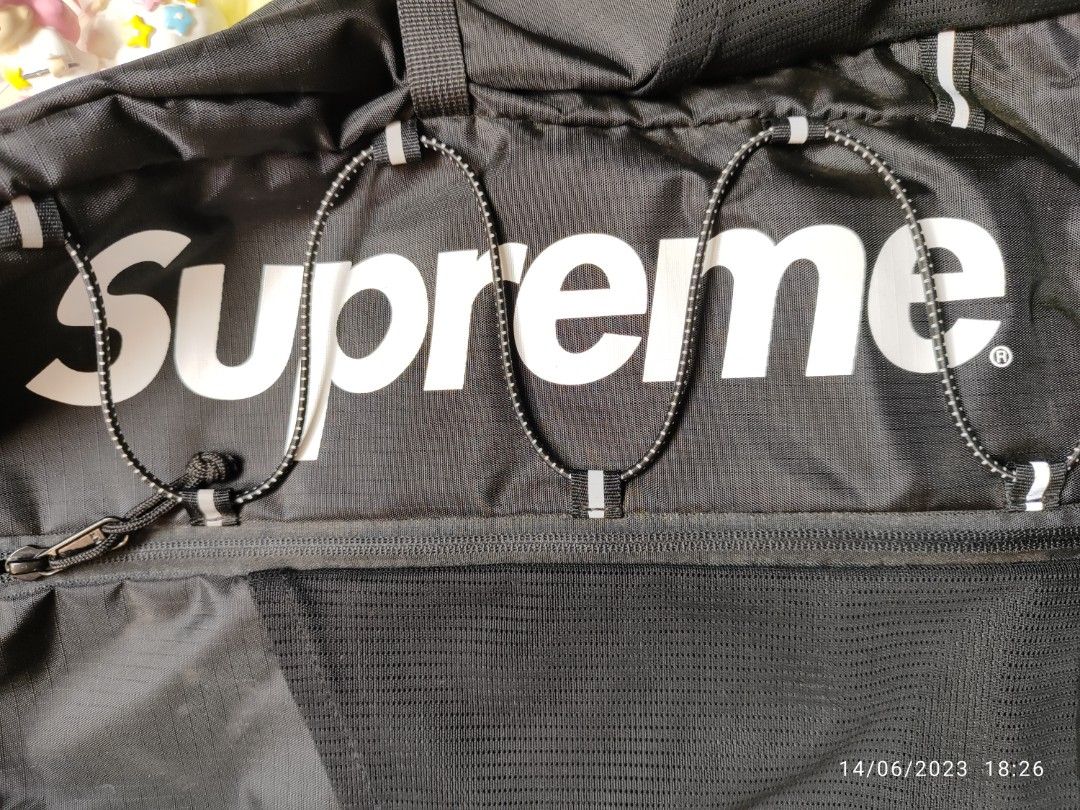 Supreme SS17 Cordura Backpack Black, Men's Fashion, Bags, Backpacks on  Carousell