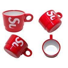 Supreme Stacking Cups (Set of 4), Furniture & Home Living