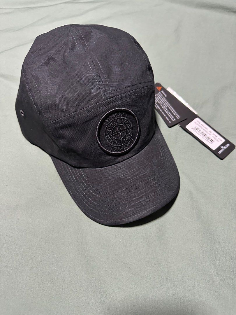 Supreme Stone Island Camp Cap, Men's Fashion, Watches ...