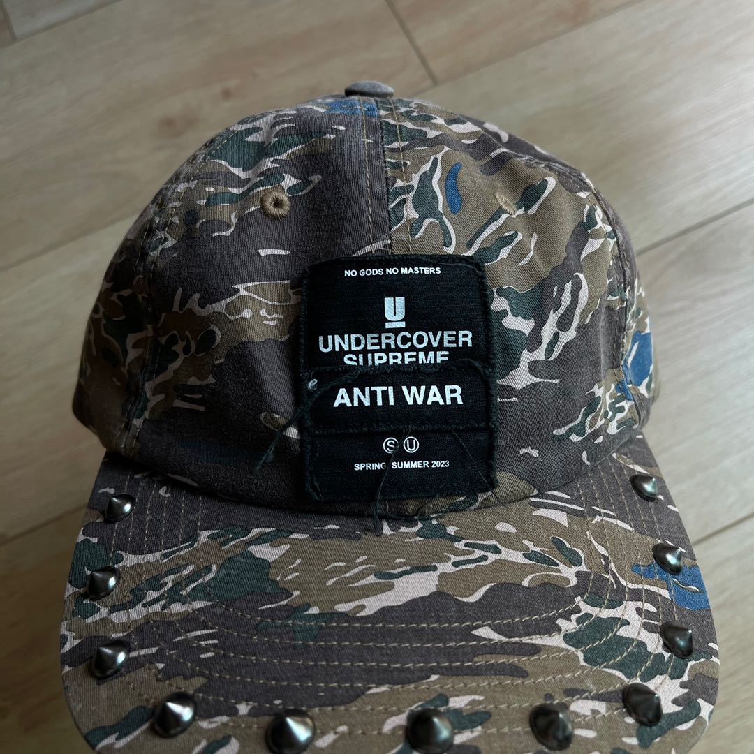Supreme UNDER COVER ANTI WAR キャップ Supreme UNDERCOVER Studded 6-Panel (SS23) - $58