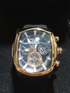 Reef tiger skeleton watch shop