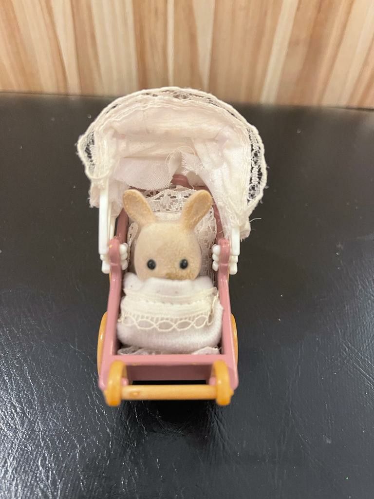 Sylvanian Families Baby Pram Hobbies Toys Toys Games on Carousell