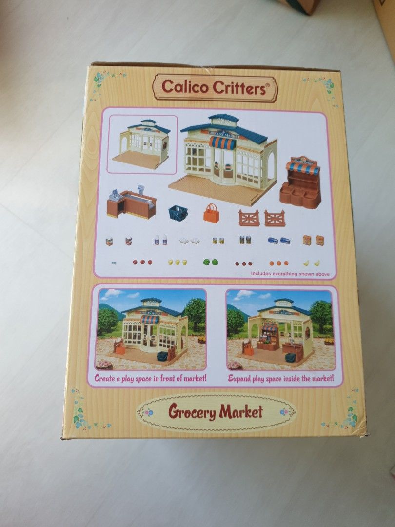 Calico critters shop grocery market
