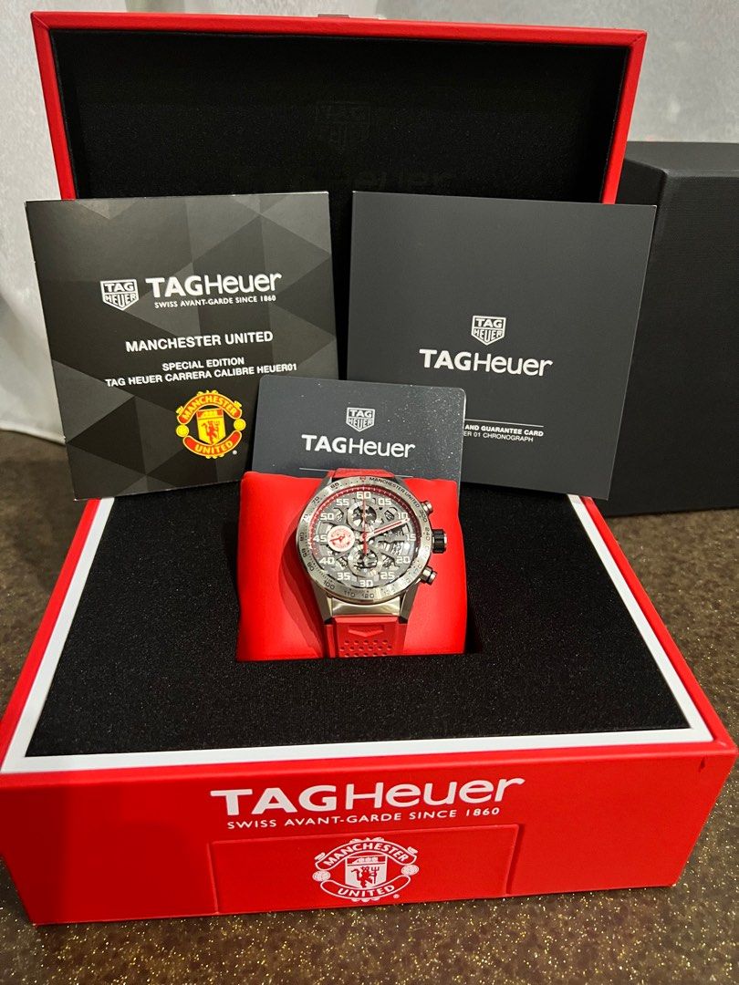 Tag heuer manchester united special edition deals