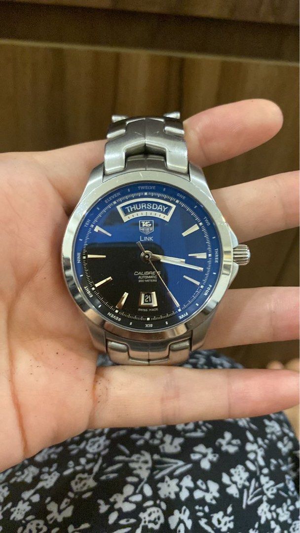 Tag heuer hotsell link day date