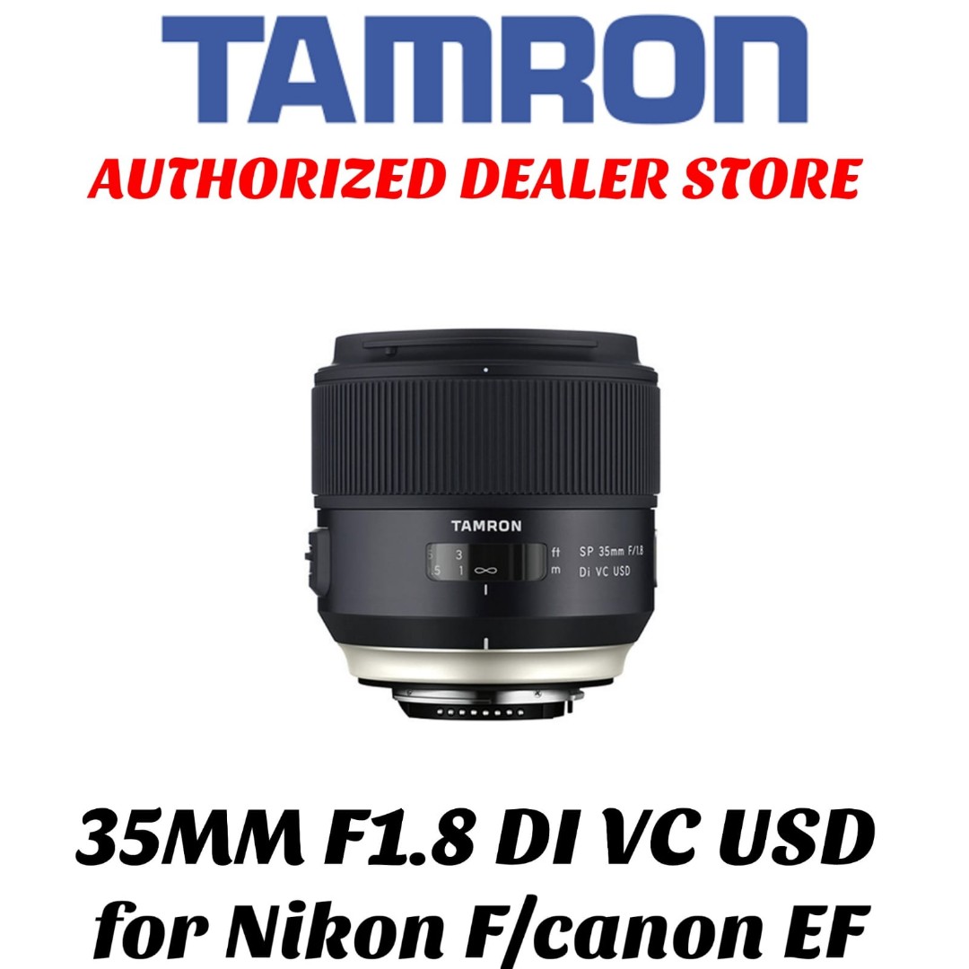 TAMRON SP 35mm F1.8 Di VC USD［キヤノン用］ 10周年記念イベントが - レンズ(単焦点)