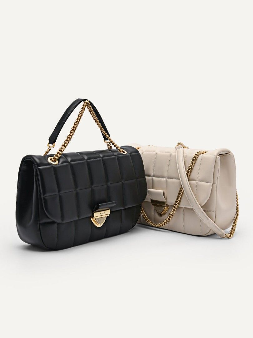Pedro quilted shoulder bag clearance