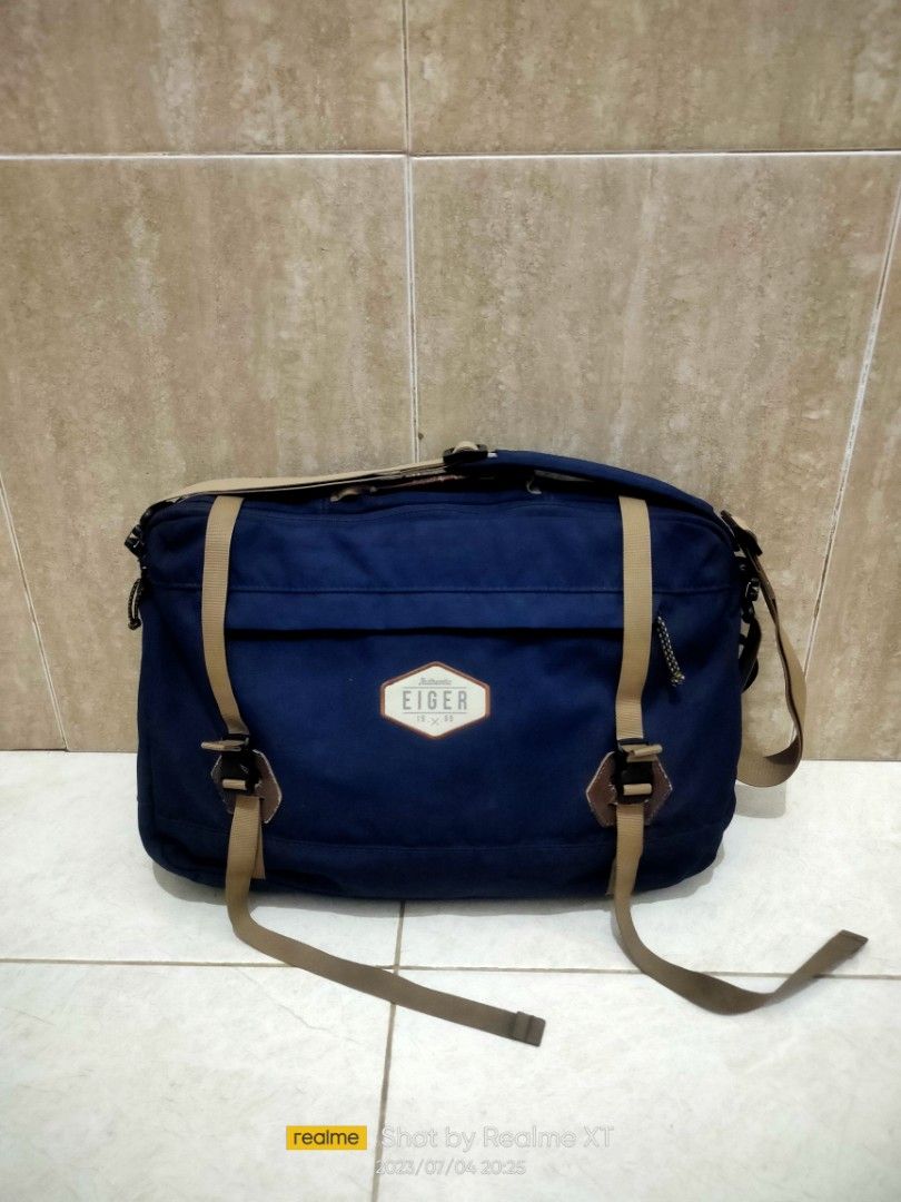 Tas ransel eiger trilogic original, Fesyen Pria, Tas Dompet