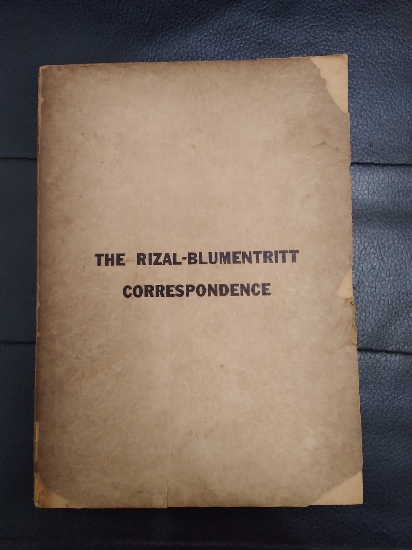 The Rizal-Blumentritt Correspondence, Hobbies & Toys, Books & Magazines ...