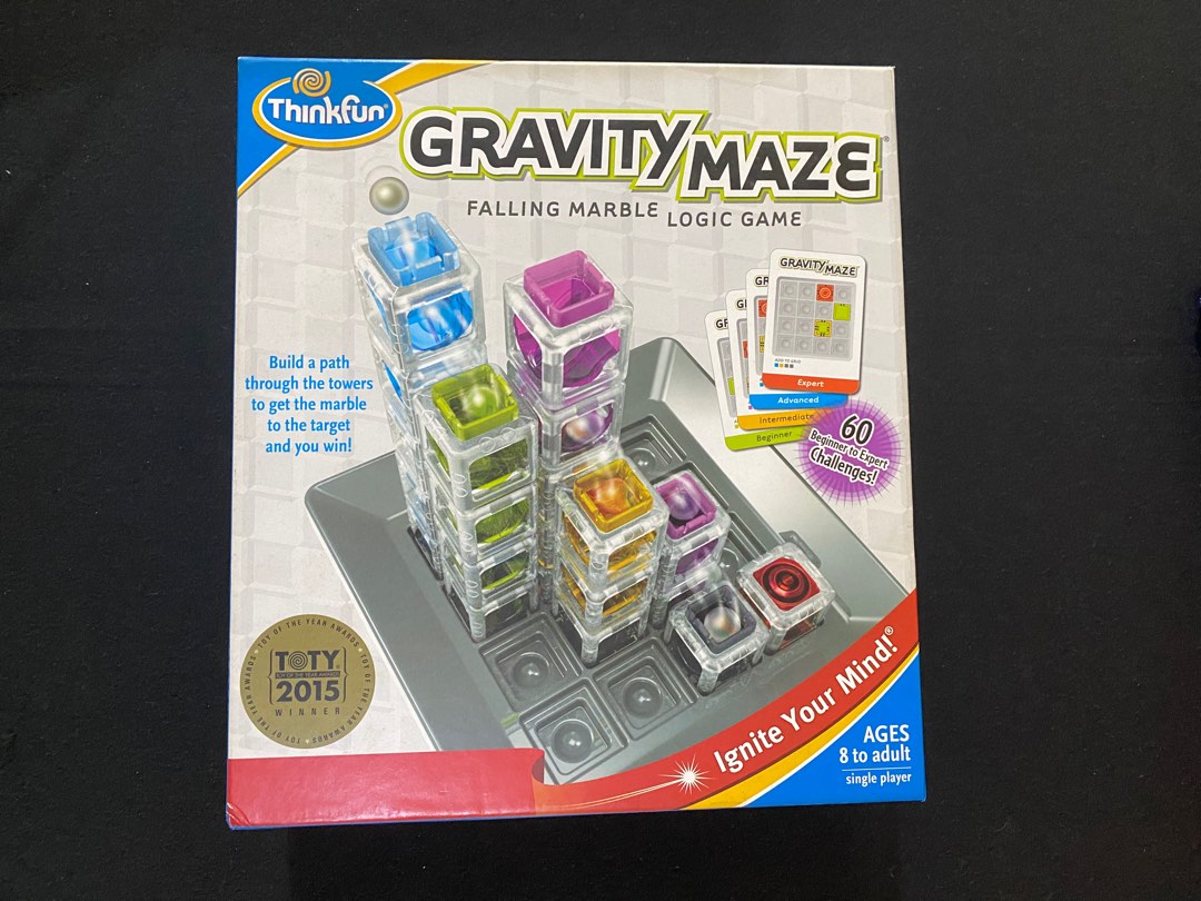ThinkFun Gravity Maze Marble Run Brain Game and STEM Toy for
