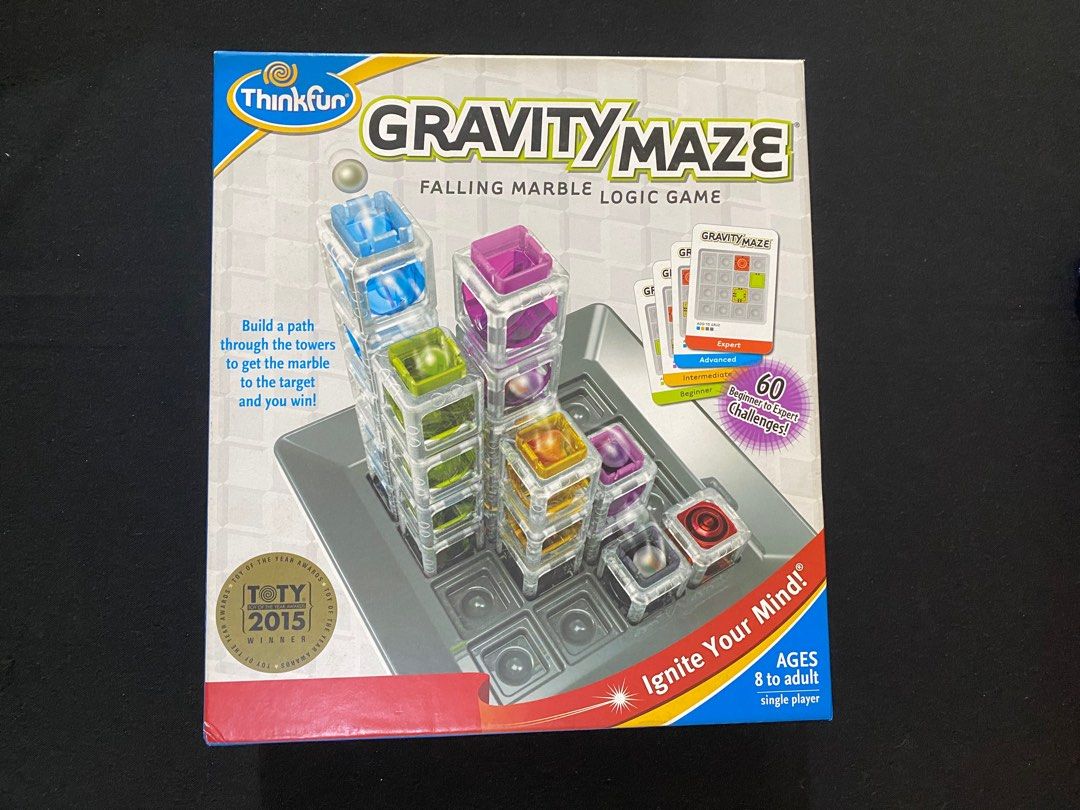 ThinkFun Gravity Maze Marble Run Brain Game and STEM Toy for Boys and – The  Stem Kidz