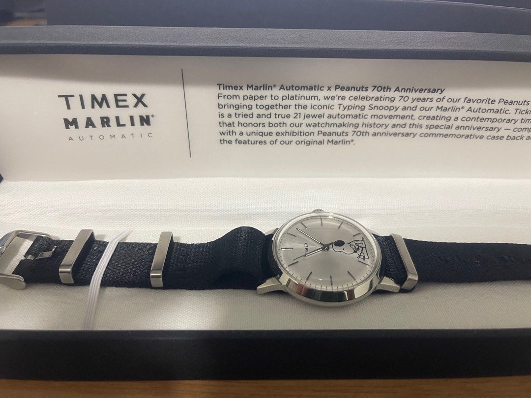 Timex marlin snoopy for sale deals