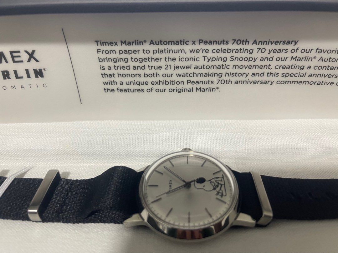 FIRE SALE Timex marlin snoopy limited edition