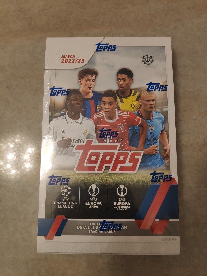 [IN STOCK] 2022-23 Topps UEFA Club Competitions Hobby Box, Hobbies ...