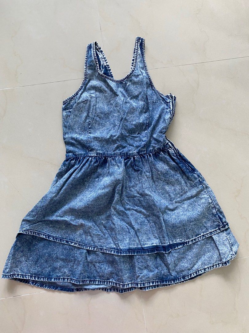 Topshop Petite denim dress, Women's Fashion, Dresses & Sets, Dresses on  Carousell