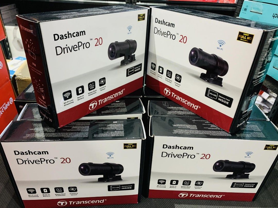 💯Transcend DrivePro 20 Motorcycle Dashcam TS-DP2A-32 (Category: Video Cameras) located in Makati City. Submitted by techubstoreandaccessories (Listing ID 1241302042, Image 3). Description: Transcend DrivePro 20 Motorcycle Dashcam TS-DP2A-32 Onhand ready to ship‼️‼️ ✅BRANDNEW ORIGINAL & SEALED ✅ACTUAL PICTURE POSTED ✅ACCEPT WALK IN/PICK UP CLIENT 📍Location: Evangelista St. Makati City ✅ACCEPT BULK ORDERS WITH DISCOUNT ✅MODE OF PAYMENT: CASH/GCAS
