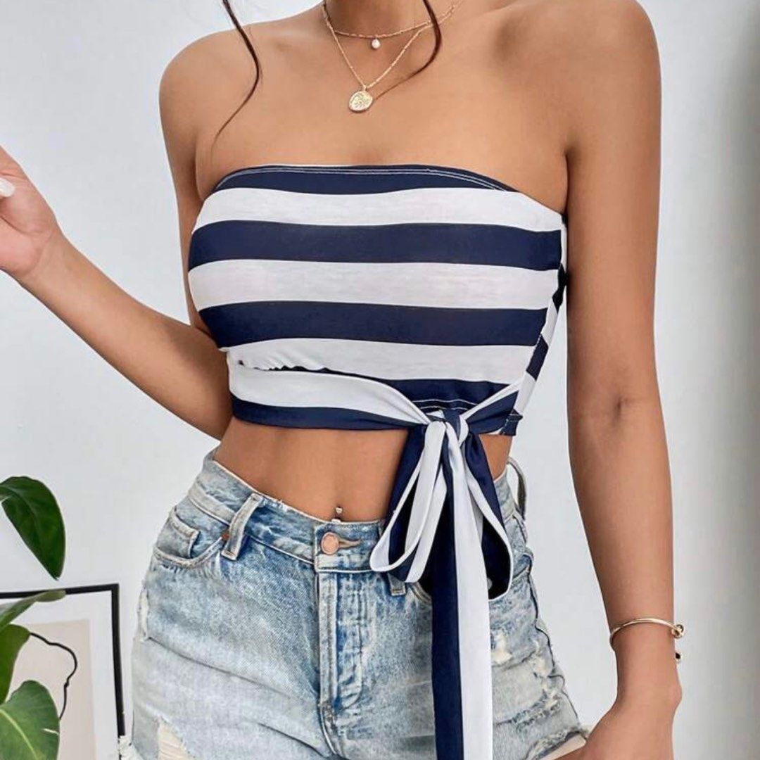 Cute outfits with tube tops clearance