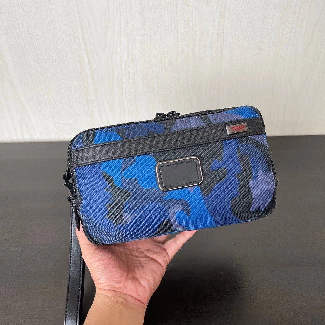 Tumi Cluthbag include name engrave, Luxury, Bags & Wallets on Carousell