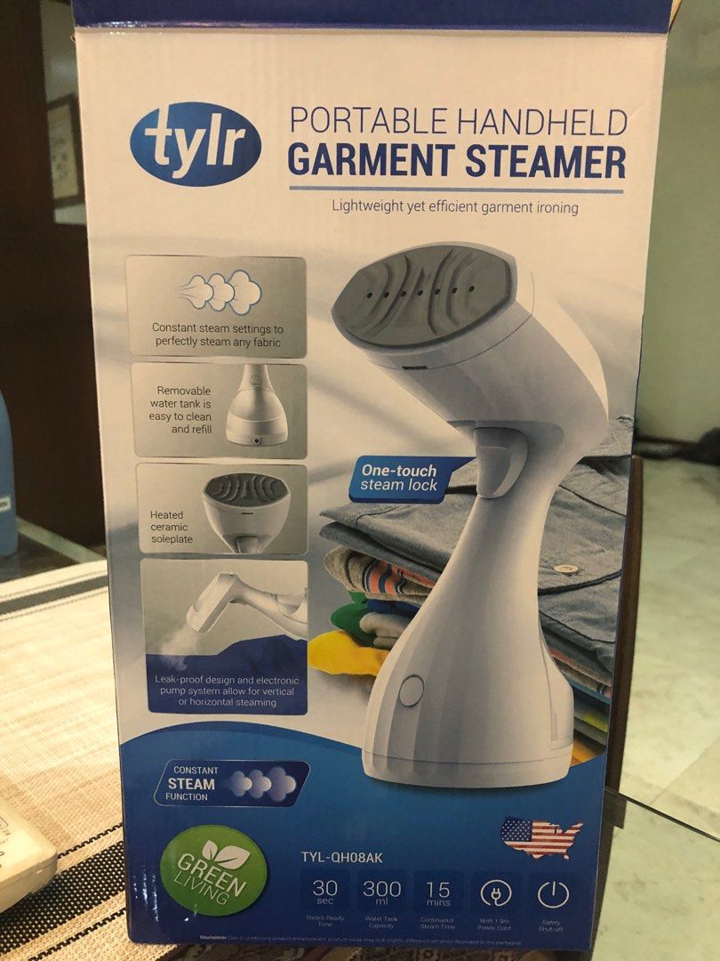 Tyler Portable Garment Steamer, TV & Home Appliances, Irons & Steamers