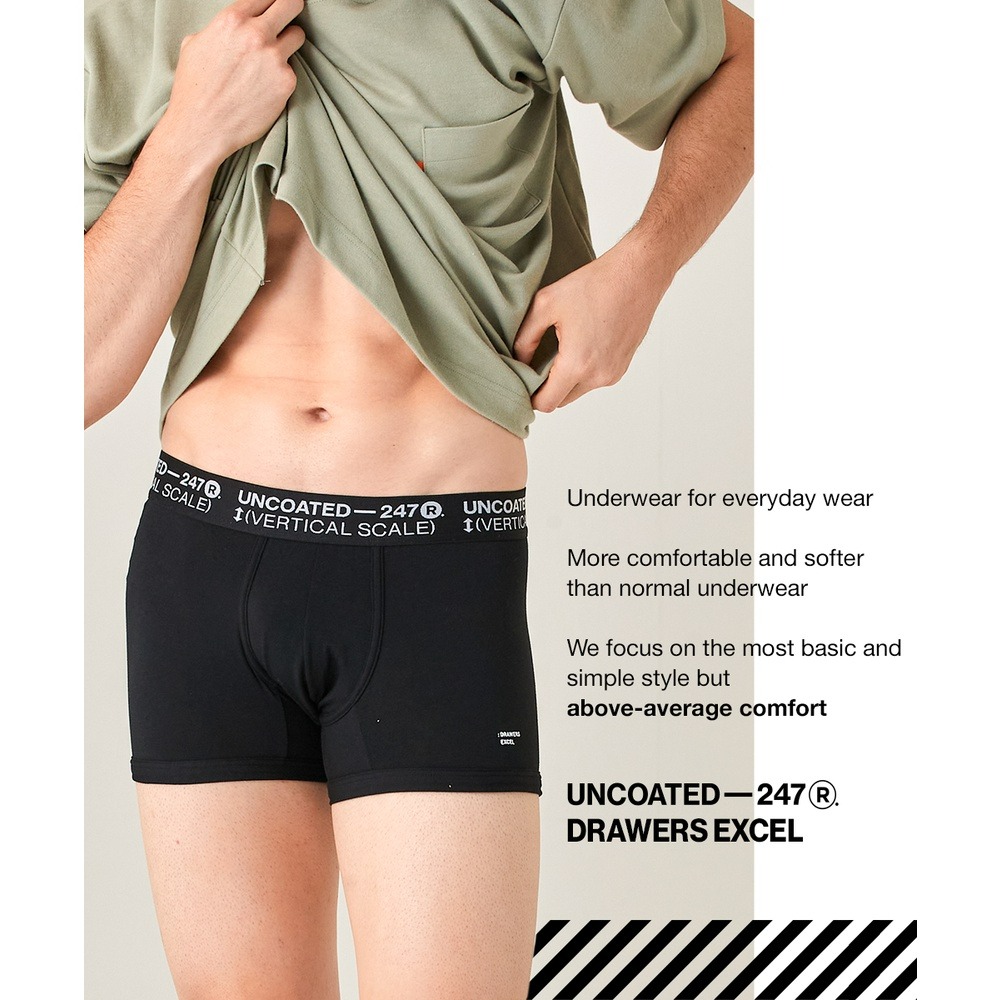 UNCOATED Drawers Excel Underwear (low-rise) men's underwear