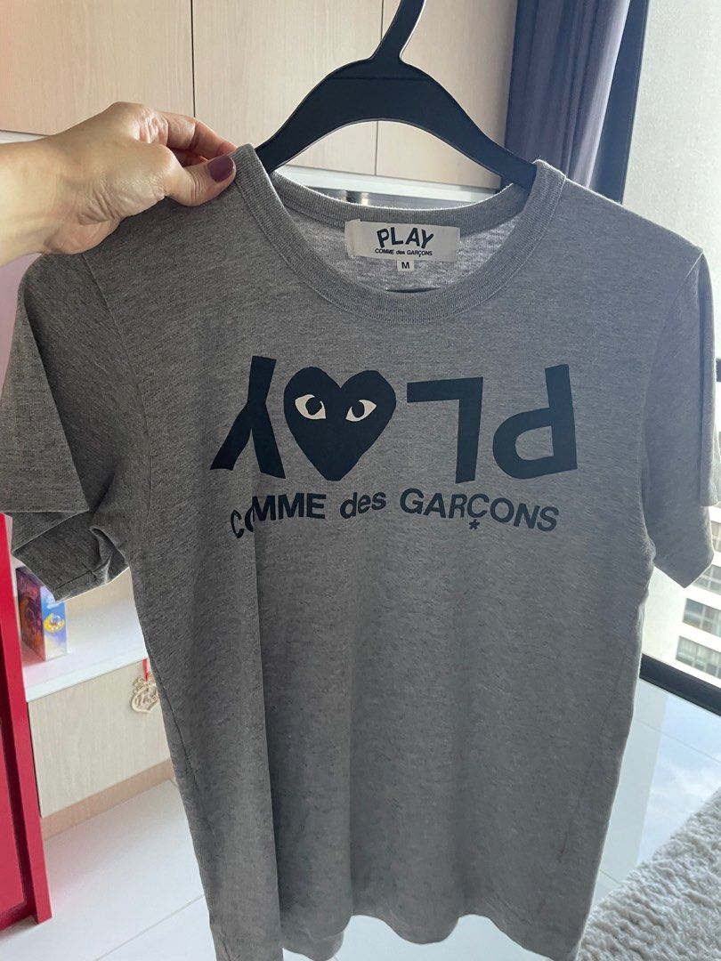 USED Commes des Gar ons T shirt Women s Fashion Tops Other