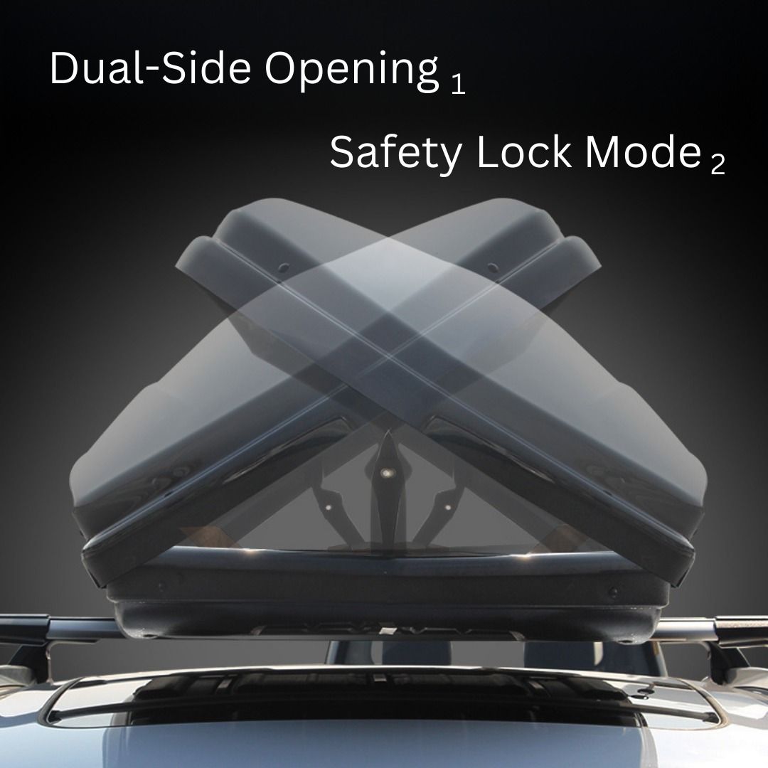 Value Car Roof Top Luggage Storage Cargo Box | 400L 500L 680L | with U ...