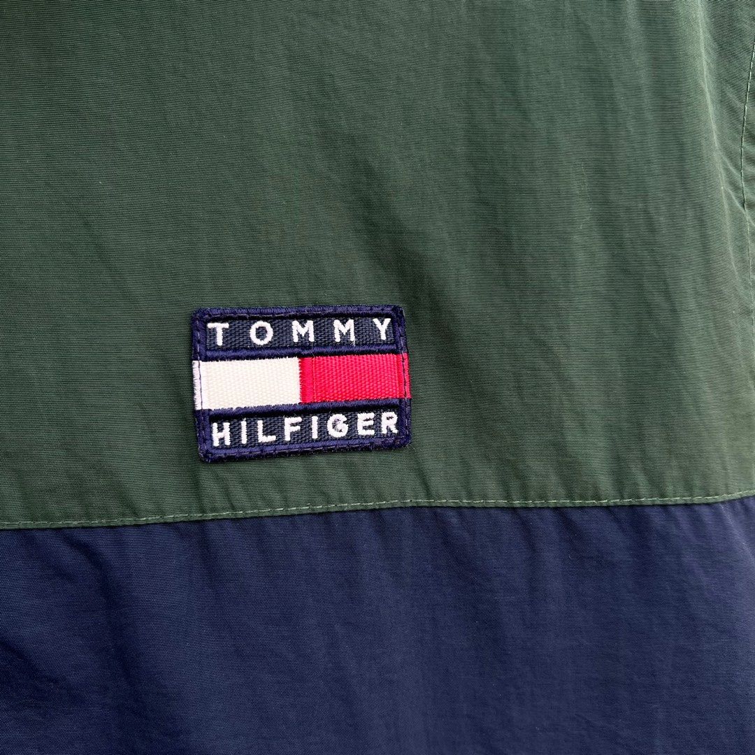 Vintage 90's tommy discount hilfiger flag reversible jacket