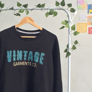 VINTAGE AESTHETIC KOREAN SWEATSHIRT SWEATER PULLOVER