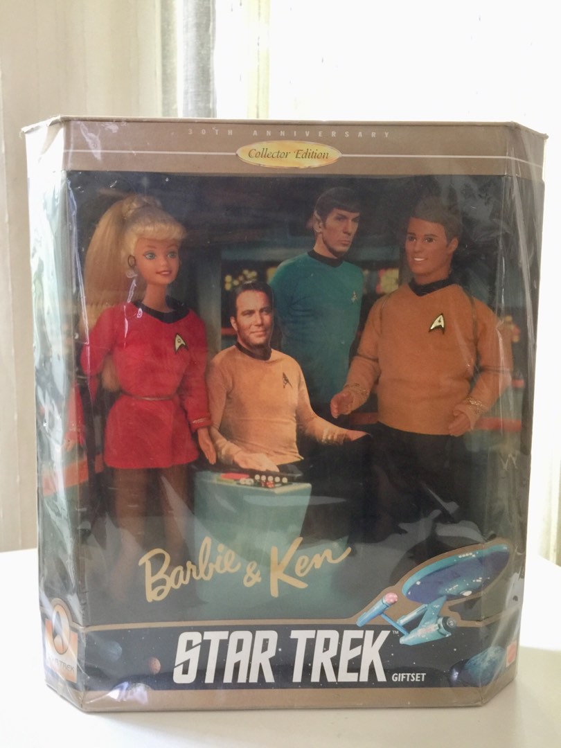 Barbie and ken cheap star trek collector's edition