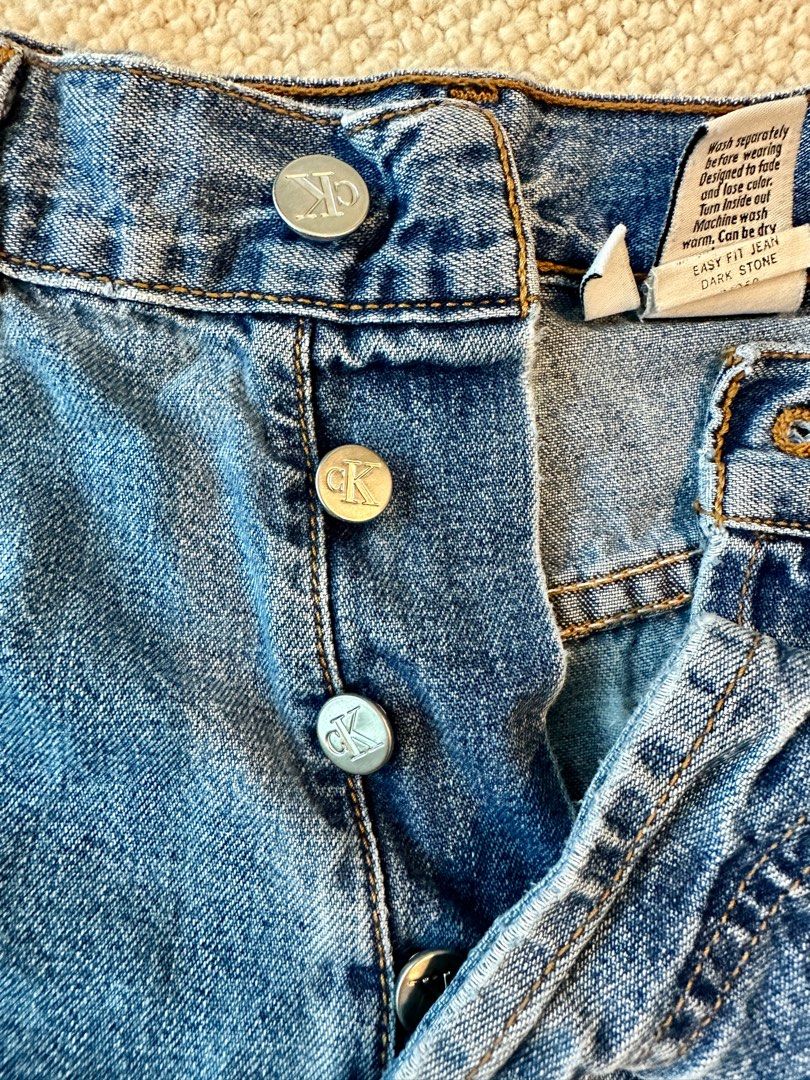 Vintage Calvin Klein Denim Shorts Women s Fashion Bottoms