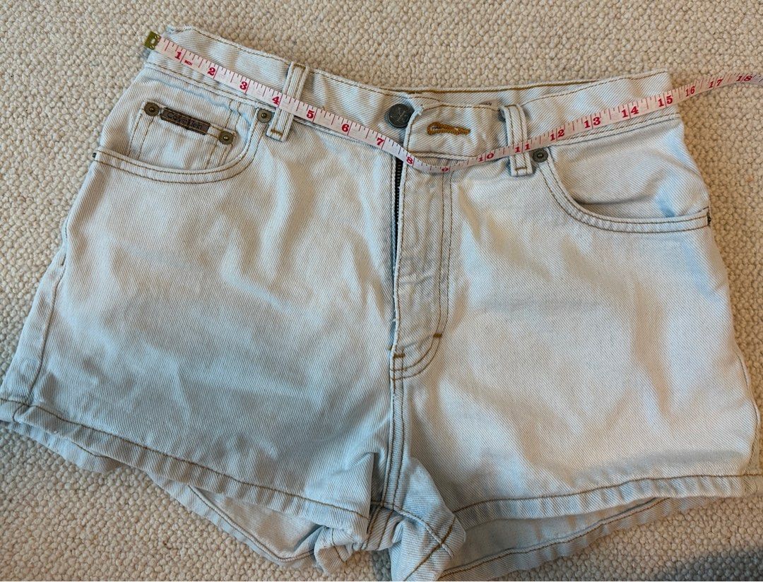 Vintage Calvin Klein Denim Shorts Women s Fashion Bottoms