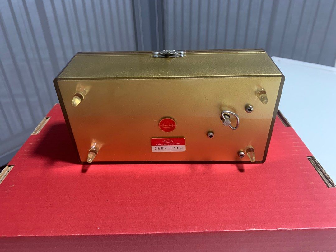 Vintage Lady Mate Musical Jewellery Box, Women's Fashion, Jewelry