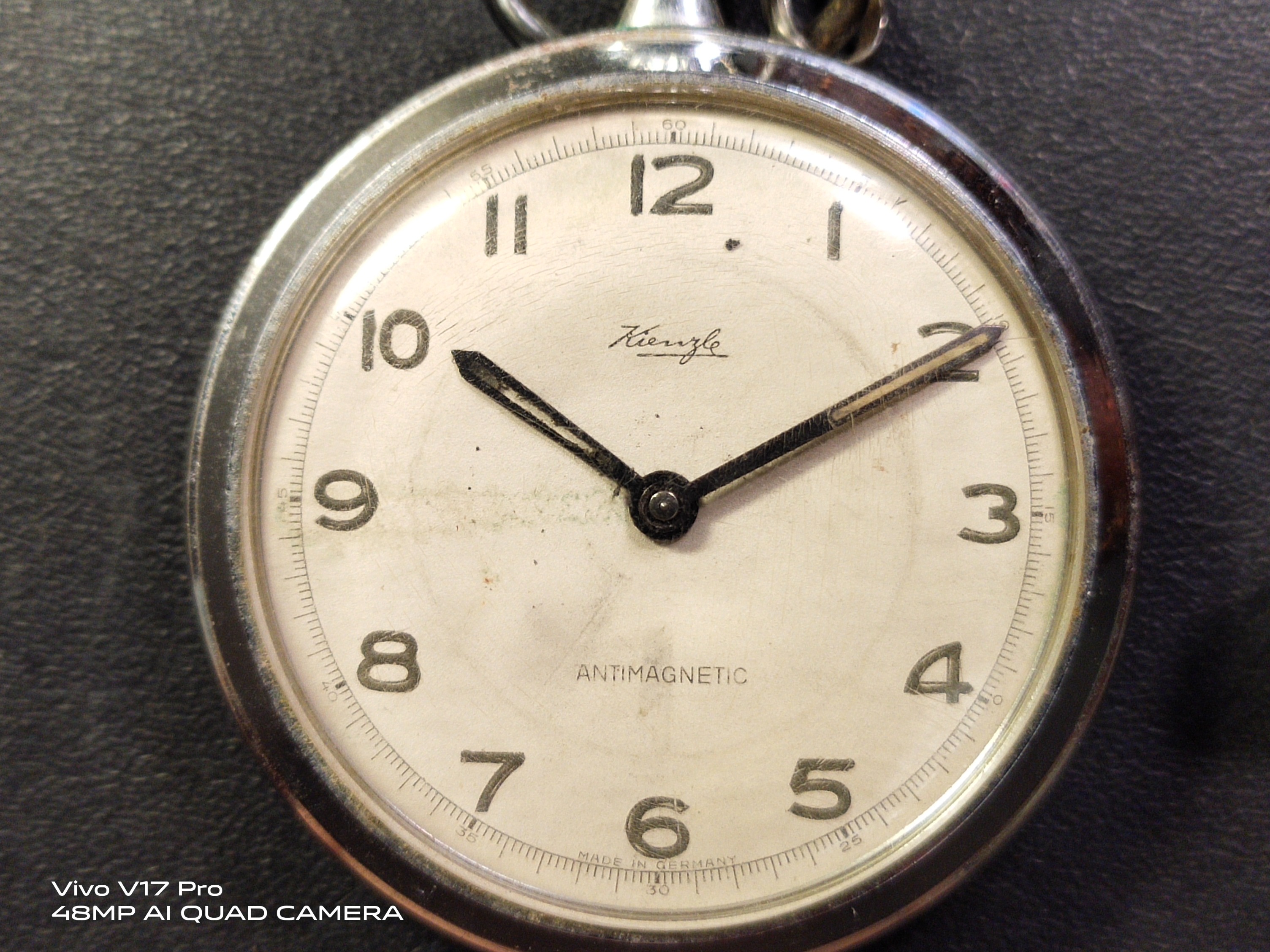 Vtg Kienzle(Germany) Mechanical HandWinding Pocket Watch, Luxury