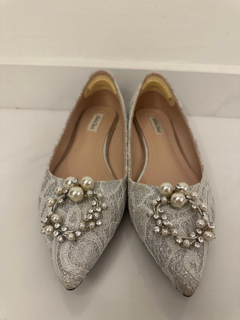 Cheap wedding shoes flats on sale